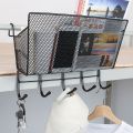 Hanging Shelf With Hooks For Bedside/Bathroom/kitchen Storage. 
