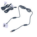 For XBOX 360 Wireless Controller Handle Connection Cable Accessory 1.5M USB Play Charging Charger Cable Cord.