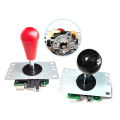Copy Sanwa Joystick 8 Way Arcade Stick Battop Round Top 5Pins Connector For USB Board PC Game Console DIY Direction Controller. 