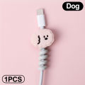 Cute Animal Cable Organizers Cartoon Cable Saver Cover Phone USB Charger Data Cord Protector Phone Holder Accessory. 