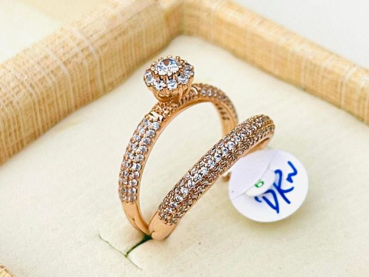Gold Plated doubble ring
