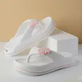 Solid Color Non-slip Leisure Couple Slippers Women Summer Beach Slippers Outdoor Women Flip Flops Breathable Beach sandals women. 