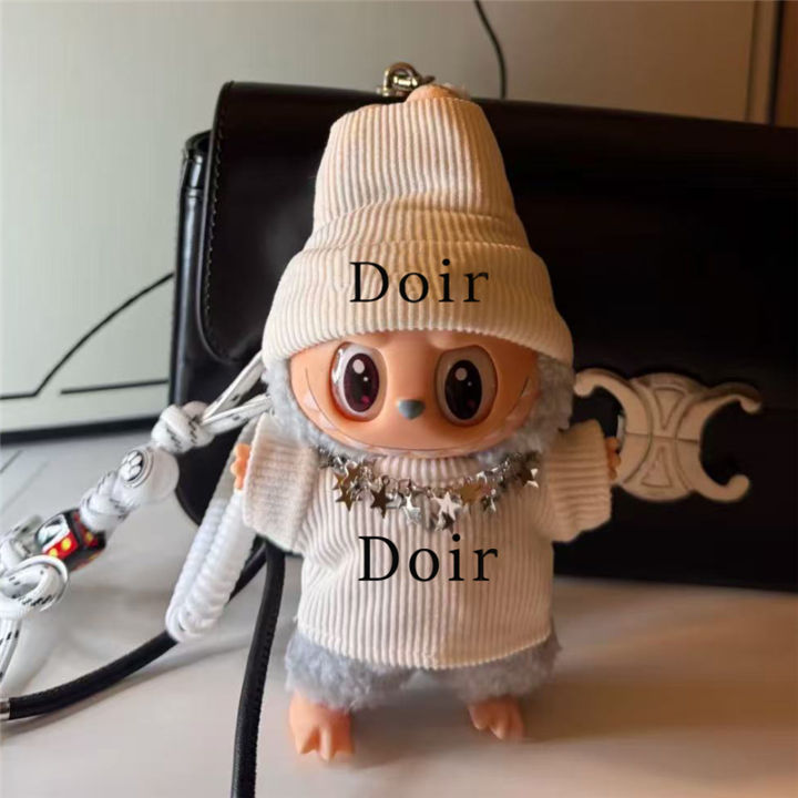 15%2017cm%204.0%20The%20Monsters%20Pin%20Love%20Series%20For%20Labubu%20Doll%20Luxury%20Knit%20Outfit%20Clothes%20Fashion%20Sweater%20Clothing%20Hat%20Shoes%20Set%20-%20Image%204