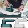 Portable Mini Ironing Machine with Rotary Handheld Steam Iron for Home and Travel.