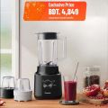 Panasonic MX-CP3121 Juicer Blender with 2 Dry Mill Jar | 450 Watt.