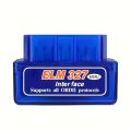 Elm327 Mini V2.1 - Wireless Car Diagnostic Scan Tool, Blue (Battery Not Included).