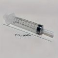 Precision 10ML Syringe Dispenser for Cosmetics and Fragrances - Leak-proof, clear measurement, ideal for precise water filling. 