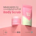 the mix by su salicylic & lime Body Scrub. 