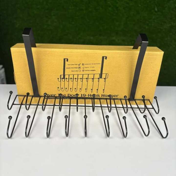 New Styllish Over The Door 19-Hook Hanger, Home Decoration, Cloth Hanger