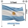 Argentina flag 5/3 feet. 