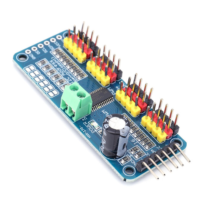 PCA9685%20Driver%20Module%20IIC%20Interface%2016%20Channel%2012-Bit%20PWM%20Servo%20Motor%20Driver%20Board%20Controller%20for%20Arduino%20Robot/%20Raspberry%20Pi%20-%20Image%205