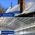 1 Roll 3.5mm-50x300cm Double-Sided Reflective Aluminum Foil Insulation Cotton Ideal for Windows RVs Garage Doors Pipe Room Roof.
