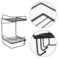 Multifunctional bathroom storage rack/ , kitchen organizers/kitchen accessories bartan stand,/shelf rack/kitchen accessories rack wall mounted/kitchen rack/bathroom accessories/washroom accessories. 