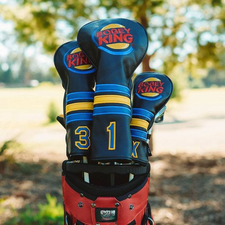 Golf%20Head%20Covers%20for%20Driver,%20Bogey%20King%20Premium%20Golf%20Club%20Head%20Covers%20with%20Soft%20Lining%20,Great%20Golf%20Accessories%20for%20DAD%20-%20Image%202
