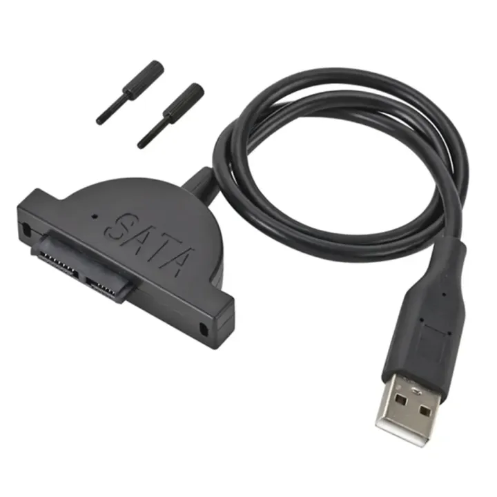 PzzPss%20USB%202.0%20to%20Mini%20Sata%20II%207+6%2013Pin%20Adapter%20Converter%20Cable%20For%20Laptop%20CD/DVD%20ROM%20Slimline%20Drive%20Converter%20HDD%20Caddy%20-%20Image%205