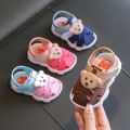 Fufu shop toddler shoes soft bottom non-slip baby sandals breathable shoes boys shoes girls shoes teddy bear. 