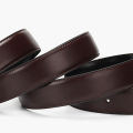 Men's Leather Belt Reversible Buckle Luxury Brand Male Waist Cowskin Belts For Jeans Rotated Designer Accessories High Quality. 