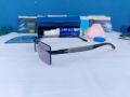 Polo fashion rimless blue Cut photosun lens antireflection uv protection (1pis). 