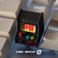 Retro Game Theme Mechanical Keyboard Keycap Resin Esc Key Layered Drip Glue Custom Gaming Keyboard Accessory Collectible Gift. 