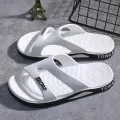 Men's Outdoor Sandals 2024 ，Summer， New， Fashion ，Casual ，Indoor， and Outdoor Dual-Use Beach Soft Back Thick Back Men's Slippers. 