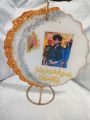 resin plaque with stand, resin birthday plaques, resin anniversary plaques, birthday unique gift 10 inches and 5 inches. 