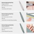 6Pcs/Box Nail Files Buffer Set Professional Sponge Polish Sanding Buffing Polishing File Block Washable Nail Care Manicure Tools. 