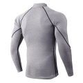 Men Running T shirt Quick Dry Bodybuilding Sport Shirt Long Sleeve Compression Top  Fitness Tight Rashgard Gym T-Shirt Men. 