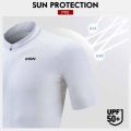 RION Cycling Jersey Men Mountain Bike MTB Shirts UPF50+ Bicycle Clothing Road Riding Jerseys Outdoor Sports Slim Fit Breathable. 