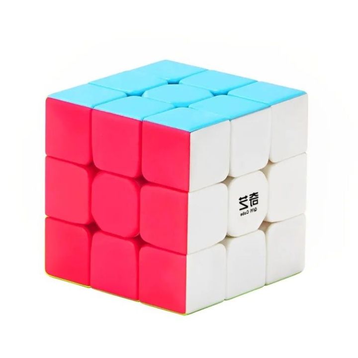 Exclusive Rubics Cube Smooth Rc1 Plastic Puzzle for kids and Adult- Multi Color