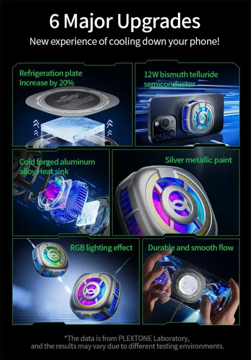 PLEXTONE%20EX2%20Ultra%20RGB%20Magnetic%20Radiator%20Phone%20Cooler%20-%20Image%209