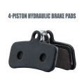 ZOOM HB876 4-piston hydraulic brake pads disc make riction plate mountain bike electric scooter oil accessories bicycle Cycling. 