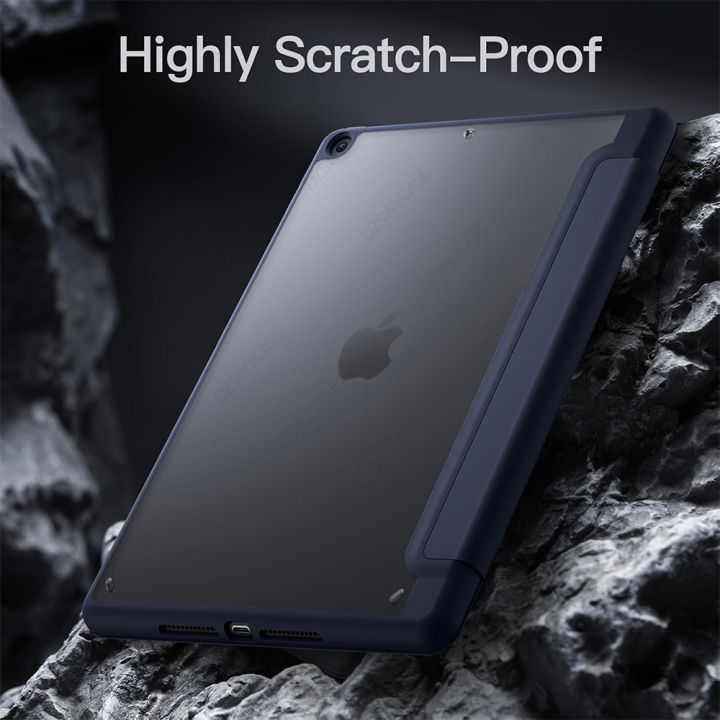 Hybrid%20Slim%20Case%20for%20iPad%209th/8th/7th%20Generation%20(2021/2020/2019)10.2%20Inch%20with%20Pencil%20Holder%20Clear%20Transparent%20Back%20Shell%20Cover%20-%20Image%204