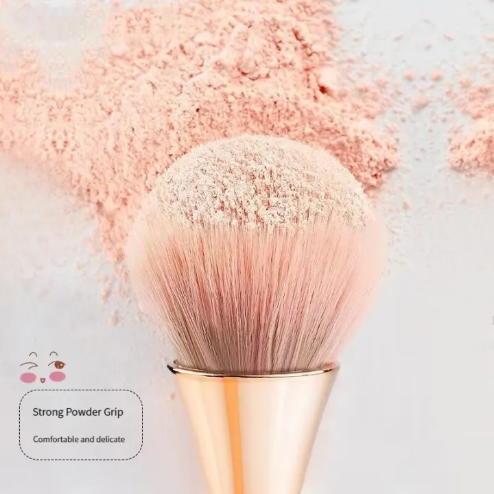 Rose%20Golden%20Fan%20Makeup%20Brush,Cosmetic%20Brush%20Loose%20Powder%20Brush%20,Highlighting%20Brush%20Blush%20Brush-Soft%20Hair%20Makeup%20Fixing%20-%20Image%203