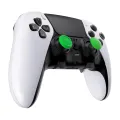 Replacement Thumbsticks Joysticks Cap For PS5 Edge Dualsense Controller and 4 Paddles Green Color. 