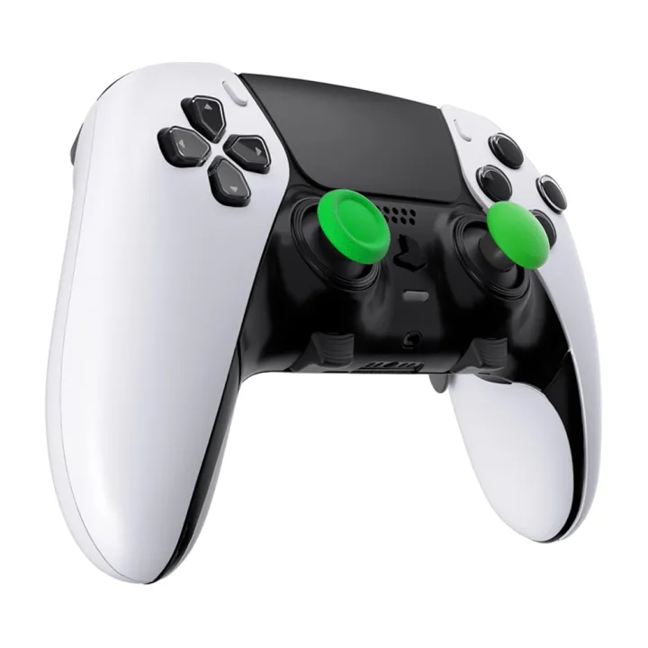 Replacement%20Thumbsticks%20Joysticks%20Cap%20For%20PS5%20Edge%20Dualsense%20Controller%20and%204%20Paddles%20Green%20Color%20-%20Image%202