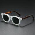 New Polarized Sunglasses Unisex Metal Core CP Square Sun Glasses Rivets Women Shades Driving Glasses.