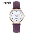 Ladies Diamond-studded Luminous Retro Female Watch Leather Belt Quartz Watch Women Simplicity Casual Decoration Wristwatches.