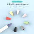 50Pcs/set Tip Cover for Apple Pencil 2nd 1st Generation Nib Case Candy Color Stylus Pen Point Sleeve Silicone Protective Cover.