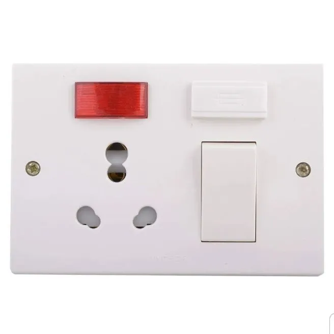 Anchor%20Penta%205-in-1%20Powersocket%20Porcelain%20Base%2020A%20Switch%206/16A%20Socket%20Powersocket%20Combo%20With%20Surface%20Box%20-%20Image%202