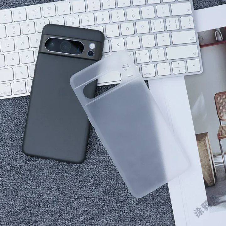Ultra Slim 0.4MM Matte Phone Case for Google Pixel 10 9 Pro XL 8 Pro 7 A Clear Hard PP Back Funda Frosted Anti-fingerprint Cover