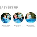 INTEX Easy Set Inflatable Above Ground Portable Outdoor Family Swimming Pool 8Ft X 24. 