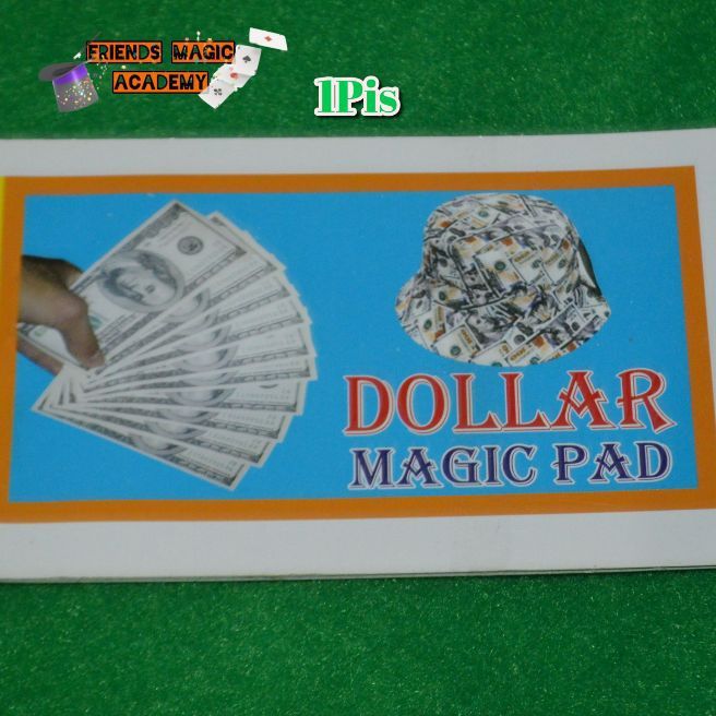 MAGIC%20MONEY%20PAD%20Pocket%20Trick%20Blank%20Paper%20Changes%20To%20Fake%20100%20Dollar%20Toy%20-%20Image%202