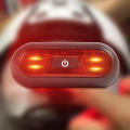 Luces Para Casco Bike Taillight Motorcycle Bicycle Helmet Safety Signal Warning Rear Lamp Waterproof Moto Helmet LED Light. 