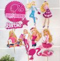 Barbie Girl Picture Cake Topper for Decorating cake. 
