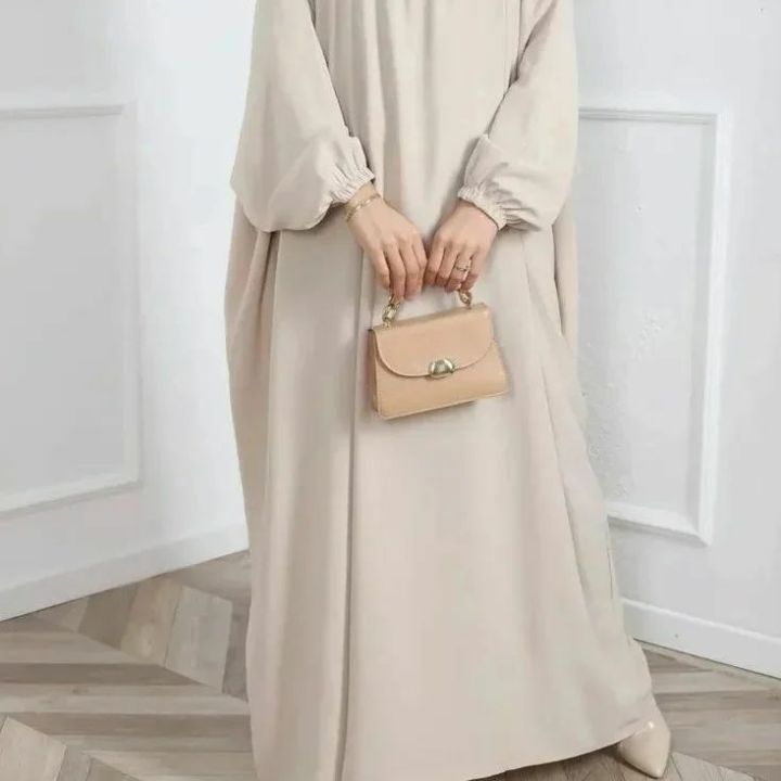 Off-white Butterfly Abaya/ White butterfly abaya/ Kaftan abaya