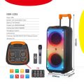 NDR 1095/Karaoke Speaker/Party Box/Bluetooth/Wireless Mic. 