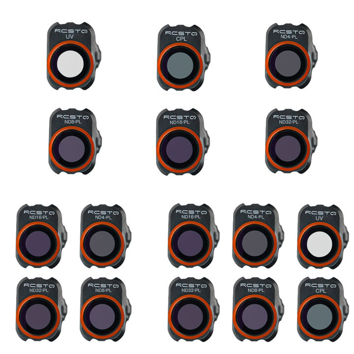1/4/6pcs UV/CPL/ND/PL Drone Lens Filters for DJI Mavic Mini 1 2 SE Replacement