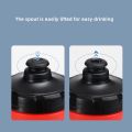 Bicycle Water Bottle PP5 Lightweight Squeeze-type Running Cycling Kettle BPA-Free Leak-Proof 610ML Mountain Road Bike Bottle.