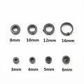 8pcs 3-16mm Woodworking Locator Bit Depth Stop Collars Ring Positioner Wood Drill steel bearing balls screw gun. 