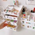 ⚡Free stickers💖Drawer shelf storage box cosmetic drawer holder stationery pen box. 